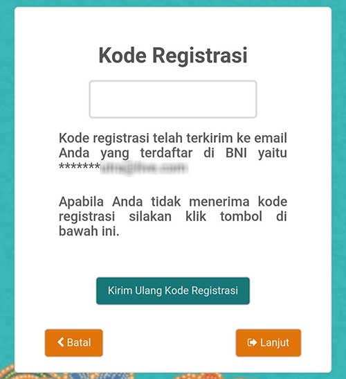 kode registrasi idm